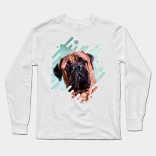 Bullmastiff dog Long Sleeve T-Shirt